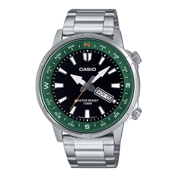 Orologio Casio Uomo in Acciaio MTD-130D-1A3VDF - MTD-130D-1A3VDF